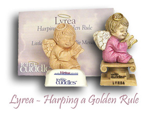 TerraCuddles Lyrea - Harping a Golden Rule